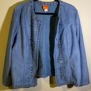 Blue cozy jacket